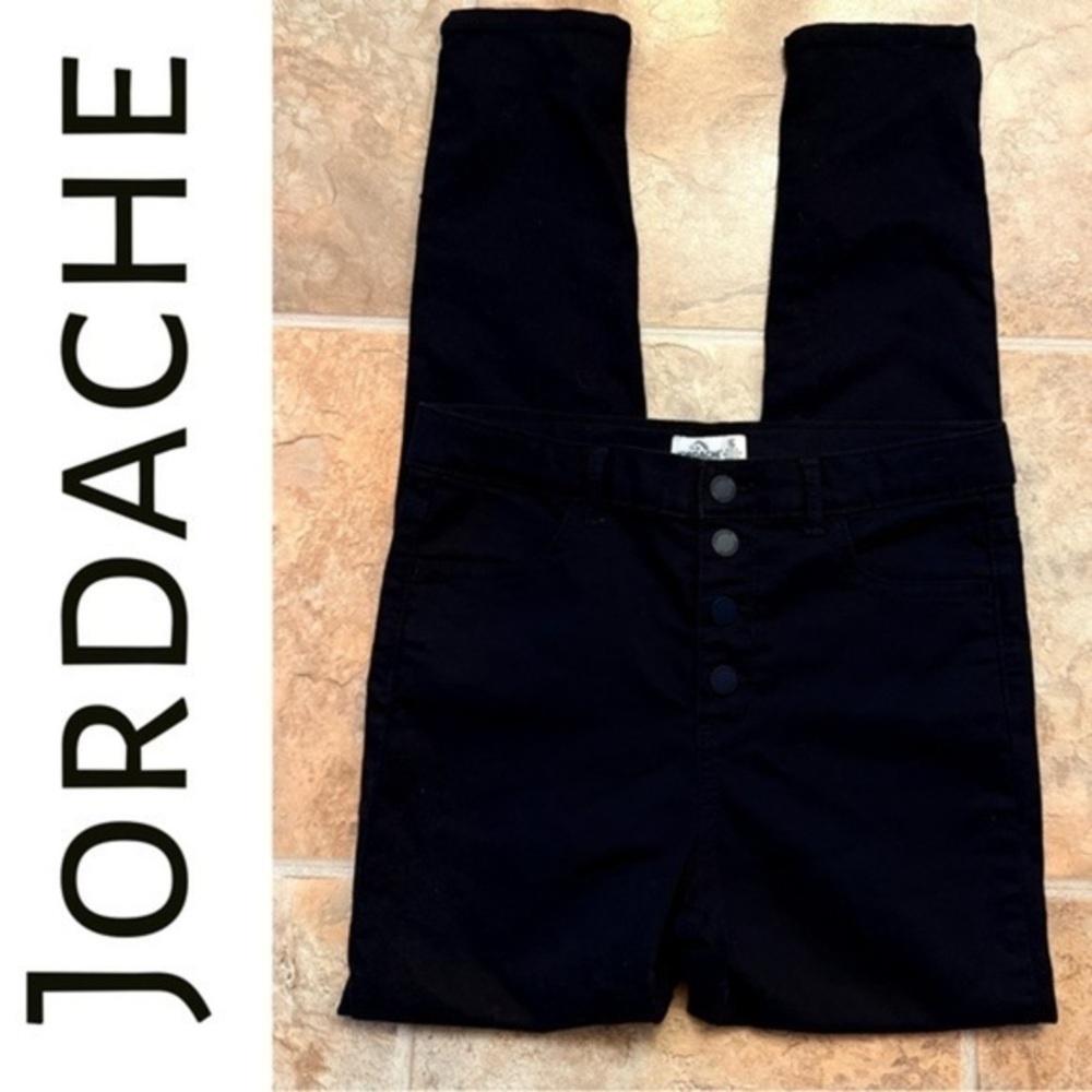 ❤️Jordache Black Classic Super Skinny Jeans -Sz Youth 16-